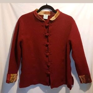 Womens Wool Sweater Jacket